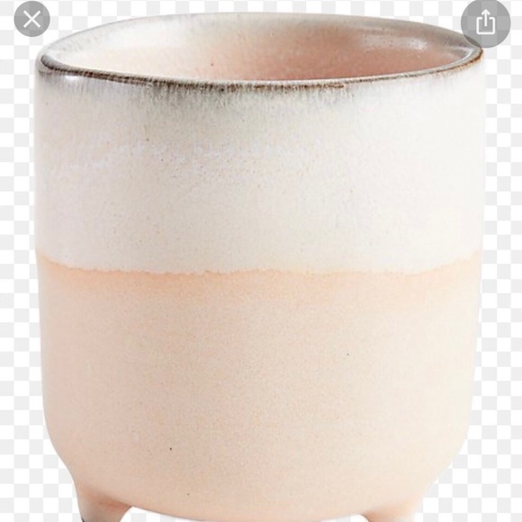 Crate&Barrel Zea footed planter Mini for succulent - Picture 2 of 5